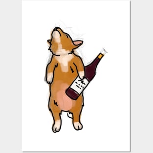 PET ALCOHOLIC Posters and Art